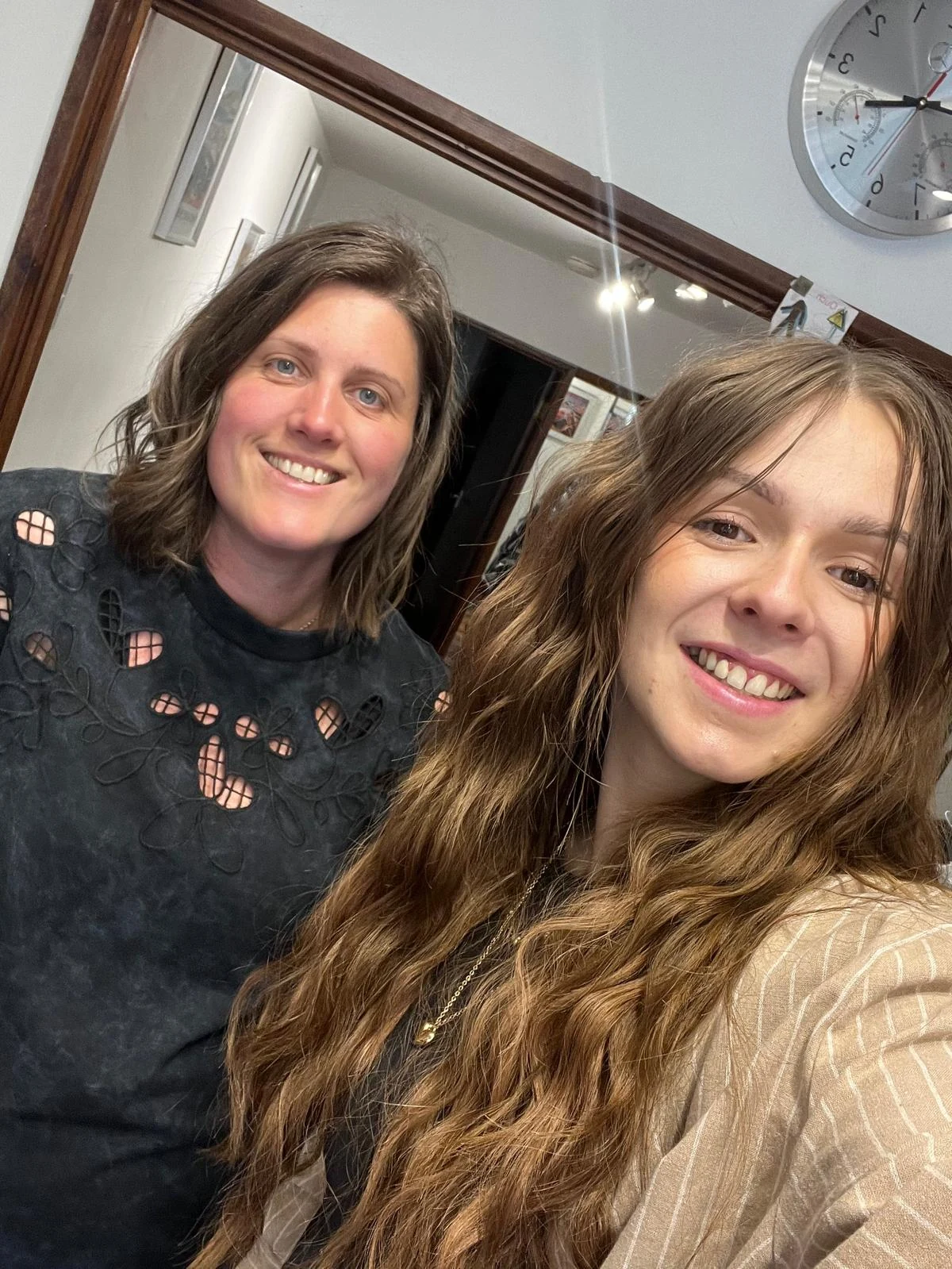 Leanne and Alice from Razors Barber Shop